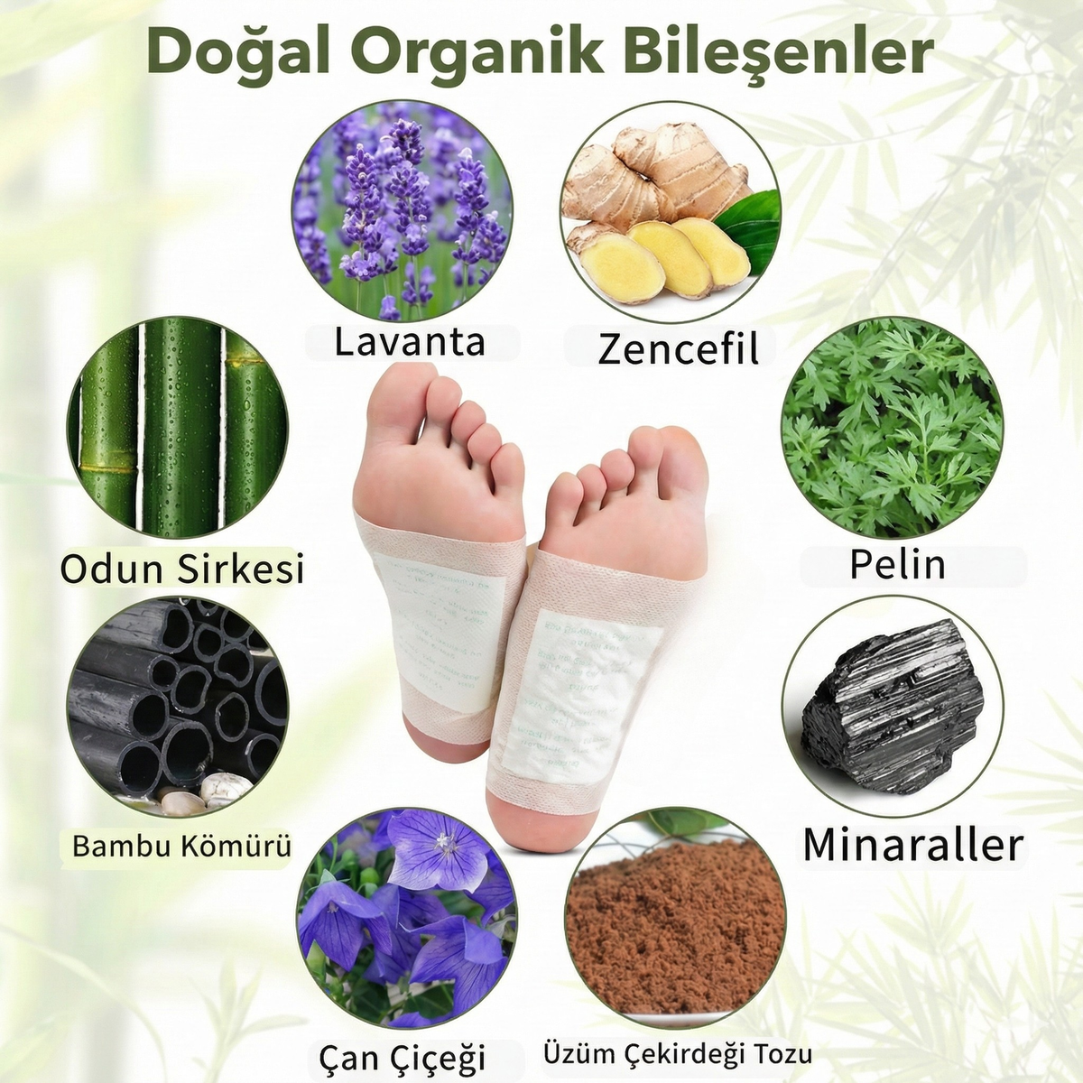 Ayak Rutini Ayak Detoks Bandı