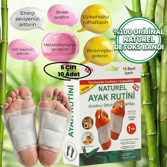 Ayak Rutini Ayak Detoks Bandı