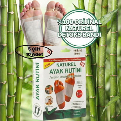 Ayak Rutini Ayak Detoks Bandı